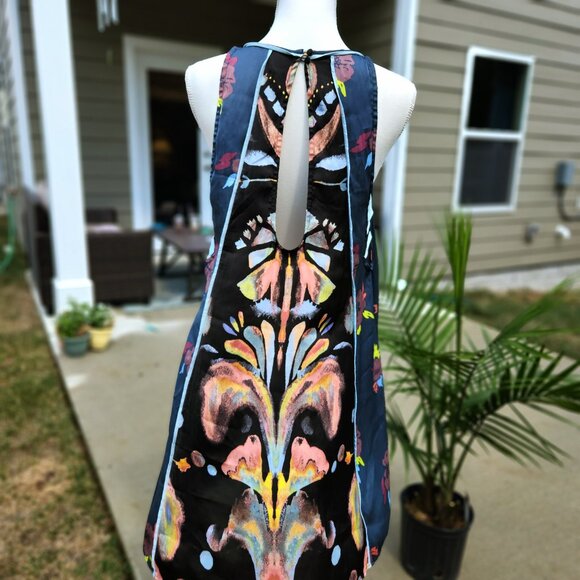 Free People Dream On Watercolor dress tunic - Picture 3 of 3